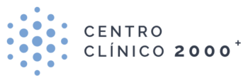 Centro Clinico 2000 logotipo dos líneas fondo transparente