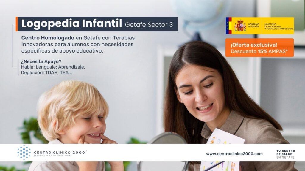 Logopedia Infantil en Getafe Sector 3 | Centro Homologado. logopedia niños getafe sector 3, centro logopedia getafe, logopeda infantil getafe.