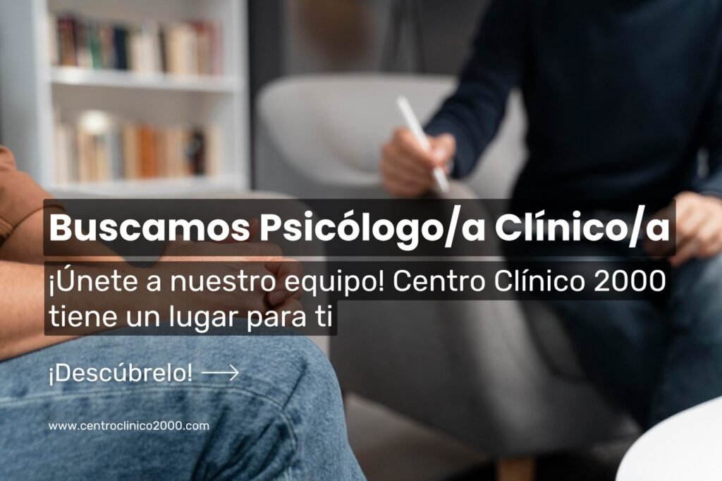 Oferta Psicólogo/a Clínico Getafe | Centro Clínico 2000