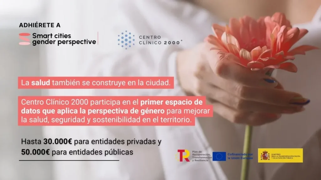 Centro Clínico 2000 Getafe innovación salud urbana y bienestar ciudadano con la iniciativa púbica CRED, Centro de Referencia de Espacio de Datos facilita