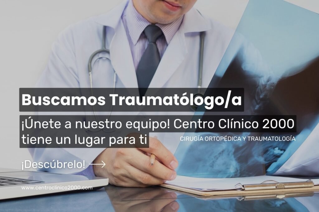 Traumatólogo especialista cirugía ortopédica consulta Centro Clínico 2000 Getafe