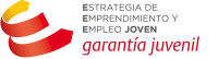 Logo Garantía de Emprendimiento y Empleo Juvenil. Garantía Juvenil